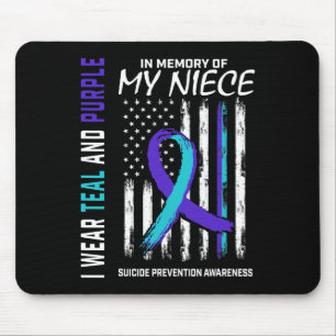 Tapis De Souris En Mémoire De Ma Nièce Prévention Du Suicide