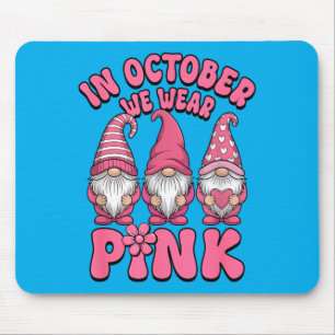 Tapis De Souris en octobre nous portons des nains tenant un cœur