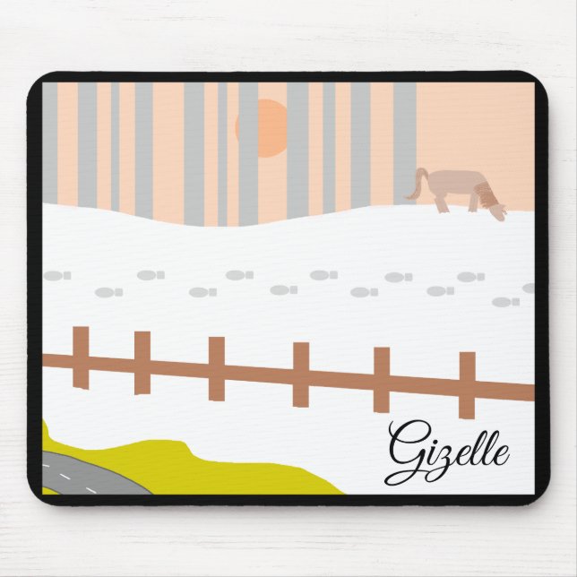 Tapis De Souris En route pour Sioux Falls (Devant)