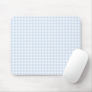Tapis De Souris En vichy bleu F & L