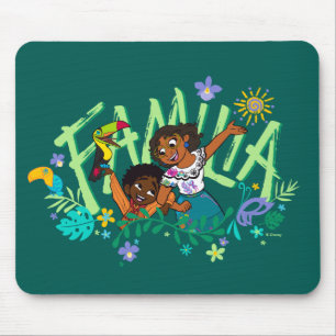 Tapis De Souris Encanto   Antonio & Mirabel - Familia