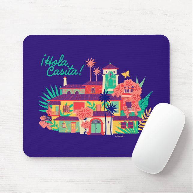 Tapis De Souris Encanto | Casa de Los Madrigal - Hola Casita (Avec souris)