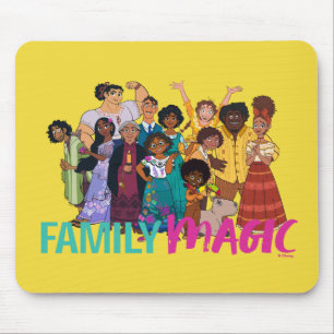Tapis De Souris Encanto   Famille Madrigal - Magie familiale
