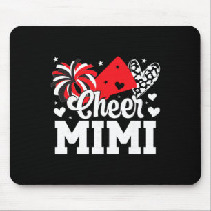 Tapis De Souris Encourage Mimi d'une meneuse de claque Mimi Cheerl