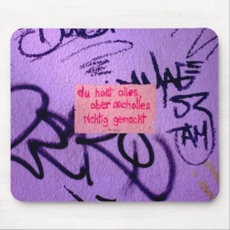 Tapis de souris encourageant StreetArt