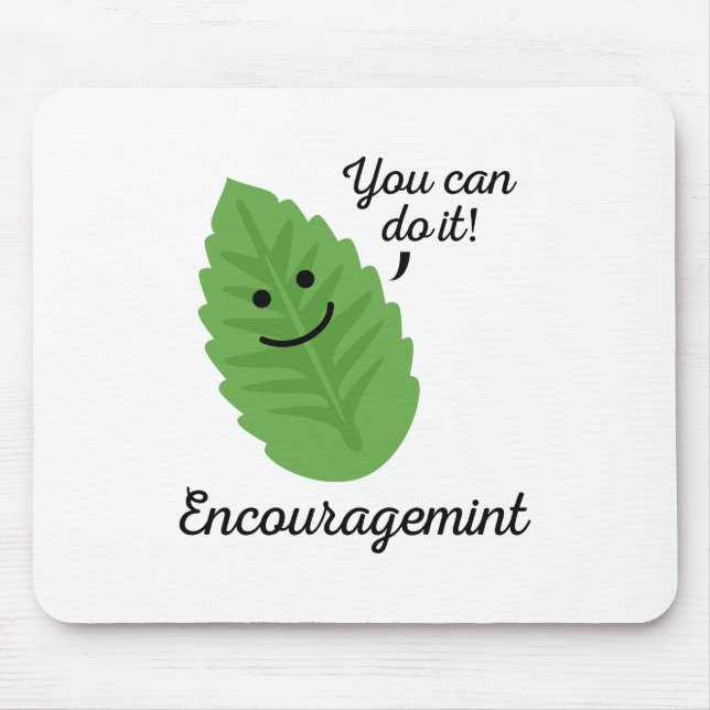 Tapis De Souris Encouragement (Devant)