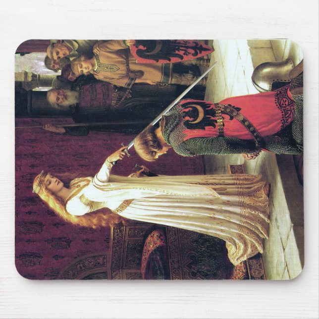 Tapis De Souris Encre&Fer Héroïque Imaginaire Souris (Devant)