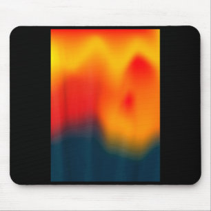 Tapis De Souris Énergie thermique infrarouge vague de chaleur colo