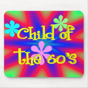 Tapis De Souris Enfant des années 60 Mousepad