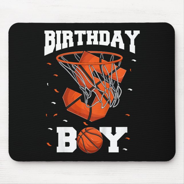 Tapis De Souris Enfants 5e anniversaire Basketball Enfants (Devant)