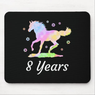 Tapis De Souris Enfants huit ans 8e anniversaire Cheval Ride Arc e