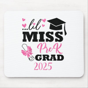 Tapis De Souris Enfants Little Miss Pré-k Grad Préscolaire Prek Gr