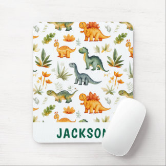 Tapis De Souris Enfants Personnalisé Cute Dinosaur