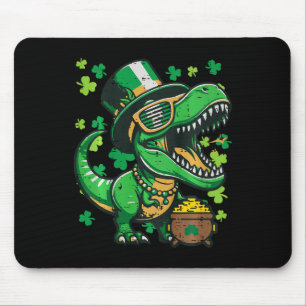 Tapis De Souris Enfants Saint-Patrick Dinosaure Saint-Patty Trex B