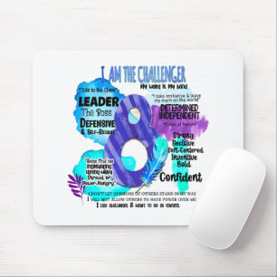 Tapis De Souris Enneagram Type 8 - Je Suis Le Challenger