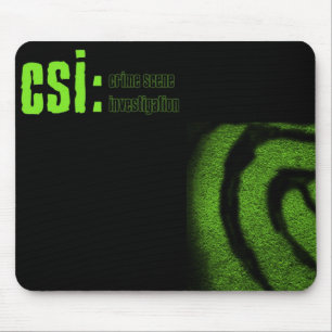 Tapis De Souris enquête de scène du crime de csi