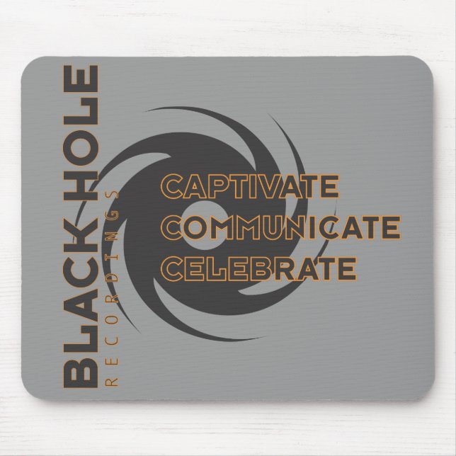 Tapis De Souris Enregistrements "ccc" Mousepad de trou noir (Devant)