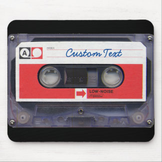 Tapis De Souris enregistreur à cassettes 80s personnalisé par