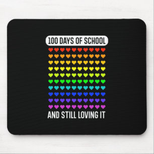 Tapis De Souris Enseignant 100 Jours D'École