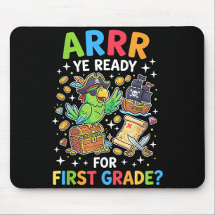 Tapis De Souris Enseignant de première année rentrée des classes p