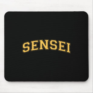 Tapis De Souris Enseignant en arts martiaux Sensei Instructeur en