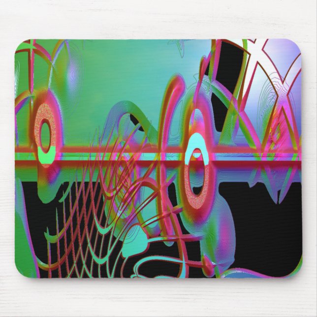 Tapis De Souris Ensemble Abstrait Mousepad (Devant)