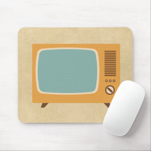 Tapis De Souris Ensemble de télévision rétro