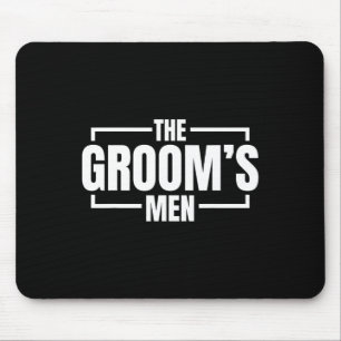 Tapis De Souris Enterrement de vie de garçon drôle Les hommes du m