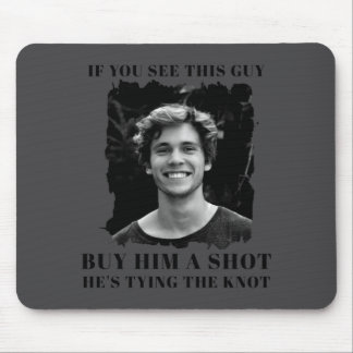 Tapis De Souris Enterrement de vie de garçon drôle pour hommes 