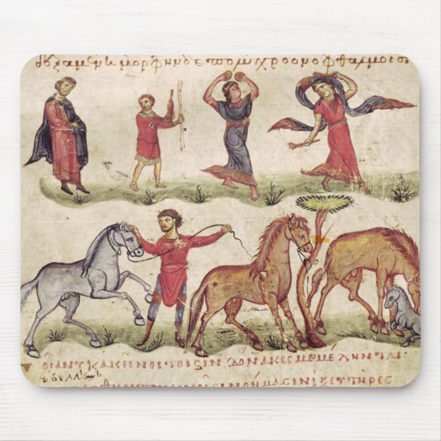 Tapis De Souris Entraîneurs de cheval (Devant)