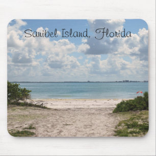 Tapis De Souris Entrée à la plage de Sanibel