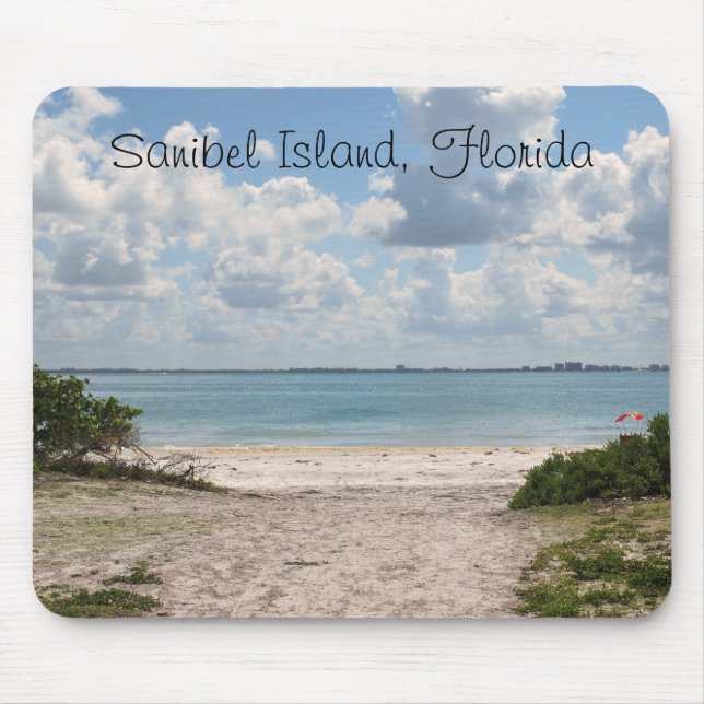 Tapis De Souris Entrée à la plage de Sanibel (Devant)