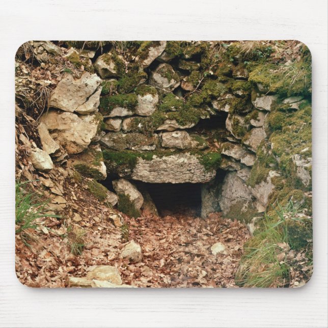 Tapis De Souris Entrée couverte à un tumulus (Devant)