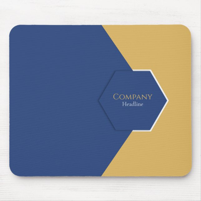 Tapis De Souris Entreprise Blue Mousepad (Devant)
