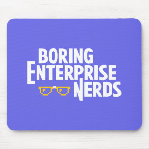 Tapis De Souris Entreprise ennuyeuse Nerds Mousepad