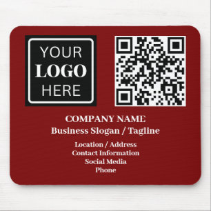 Tapis De Souris Entreprise Logo Société Bureau Marqué