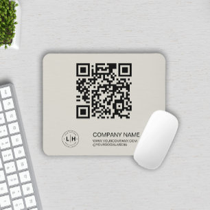 Tapis De Souris Entreprise Personnalisée Logo Moderne