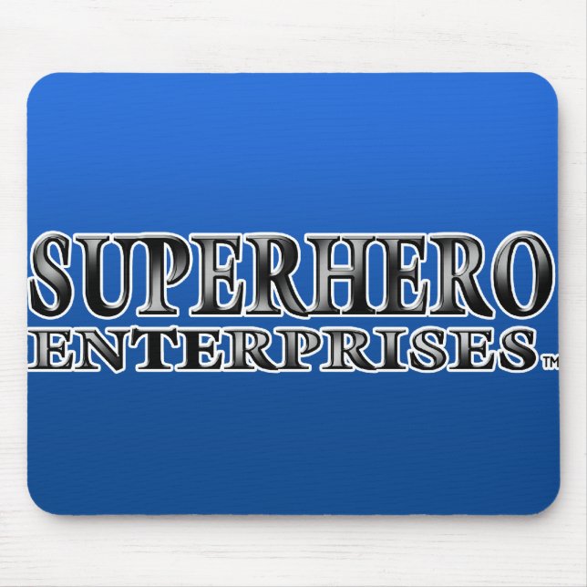 Tapis De Souris Entreprises de super héros (Devant)