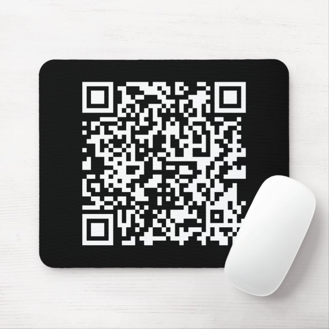 Tapis De Souris Entrer l'URL et créer un code QR numérisable | Bla (Avec souris)