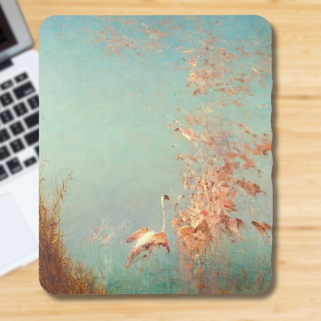 Tapis De Souris Envol De Flamants Roses, Étang De Vaccarès (Créateur téléchargé)