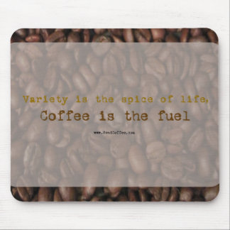 Tapis De Souris Envoyer le slogan Café - mousepad