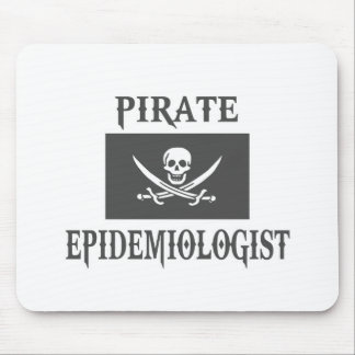 Tapis De Souris Épidémiologiste du pirate