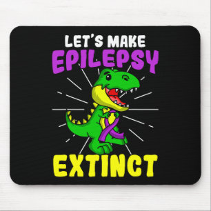 Tapis De Souris Epilepsie Guerrier Epileptique Extinct Dinosaure S