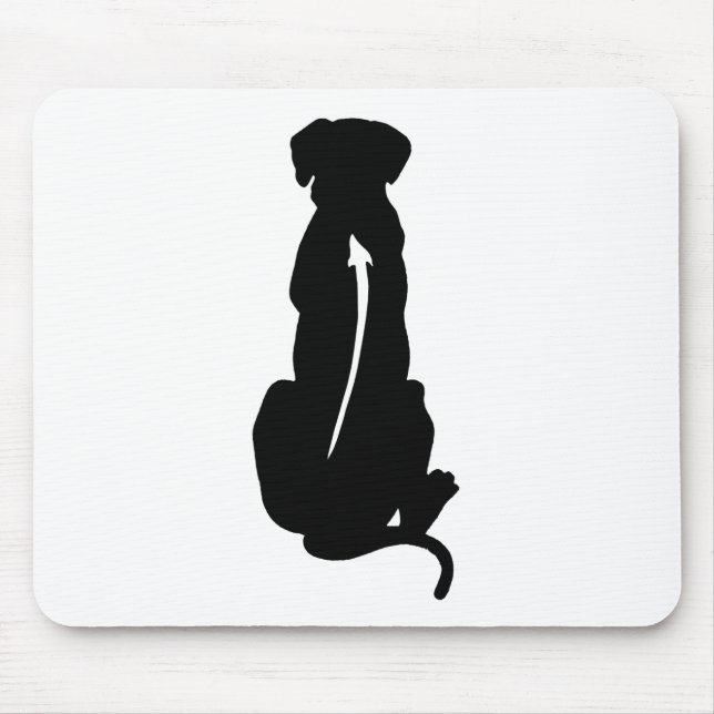 Tapis De Souris Épine de race de chien de Rhodesian Ridgeback (Devant)
