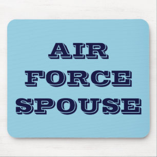 Tapis De Souris Épouse de la Force aérienne de Mousepad