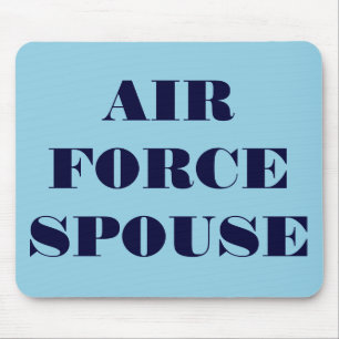 Tapis De Souris Épouse de la Force aérienne de Mousepad