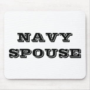 Tapis De Souris Épouse de la marine de Mousepad