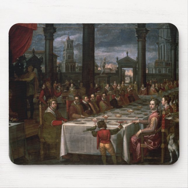 Tapis De Souris Épouser le banquet (Devant)