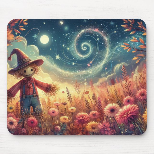 Tapis de souris épouvantail (Devant)