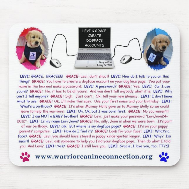 Tapis De Souris EPW "histoire pour endormir" Mousepad (Devant)